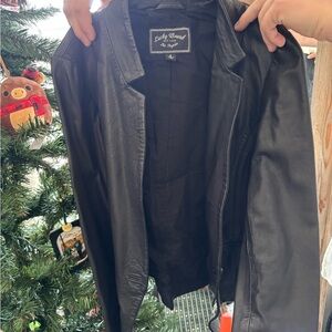 Lucky Brand Black Leather Jacket for Women